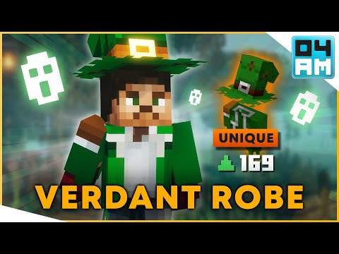 04AM - VERDANT ROBE UNIQUE Full Guide & Where To Get It in Minecraft Dungeons
