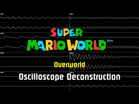 Super Mario World - Overworld [Oscilloscope Deconstruction]