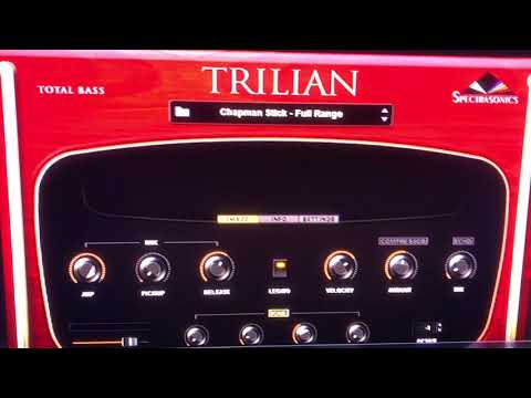 Trilian Bass works inside of Omnisphere 2