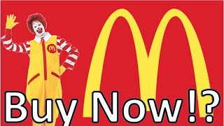 Is McDonald's Stock a Buy Now!? | McDonalds (MCD) Stock Analysis! |