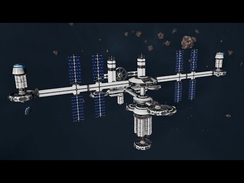 X4 Foundations - Terran Station Build Showcase