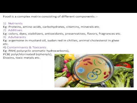 Video presentation: Module 3-  3.1 Analytical approaches to food safety issues part 1