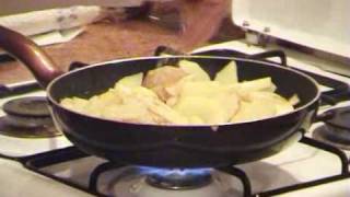 Смотреть онлайн Рецепт приготовления жареной картошки