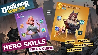 Dark War Survival: Tips and Guide on Hero Skills