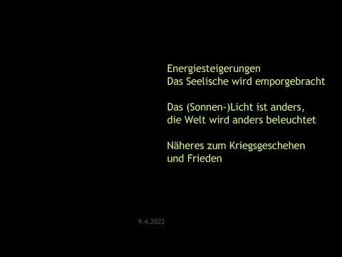 Energieanstiege bringen das Seelische hervor - ein neues Sonnen-Licht | Medium