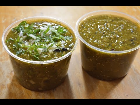 Salsa Verde de Tomatillo Tatemada para Negocio!!!