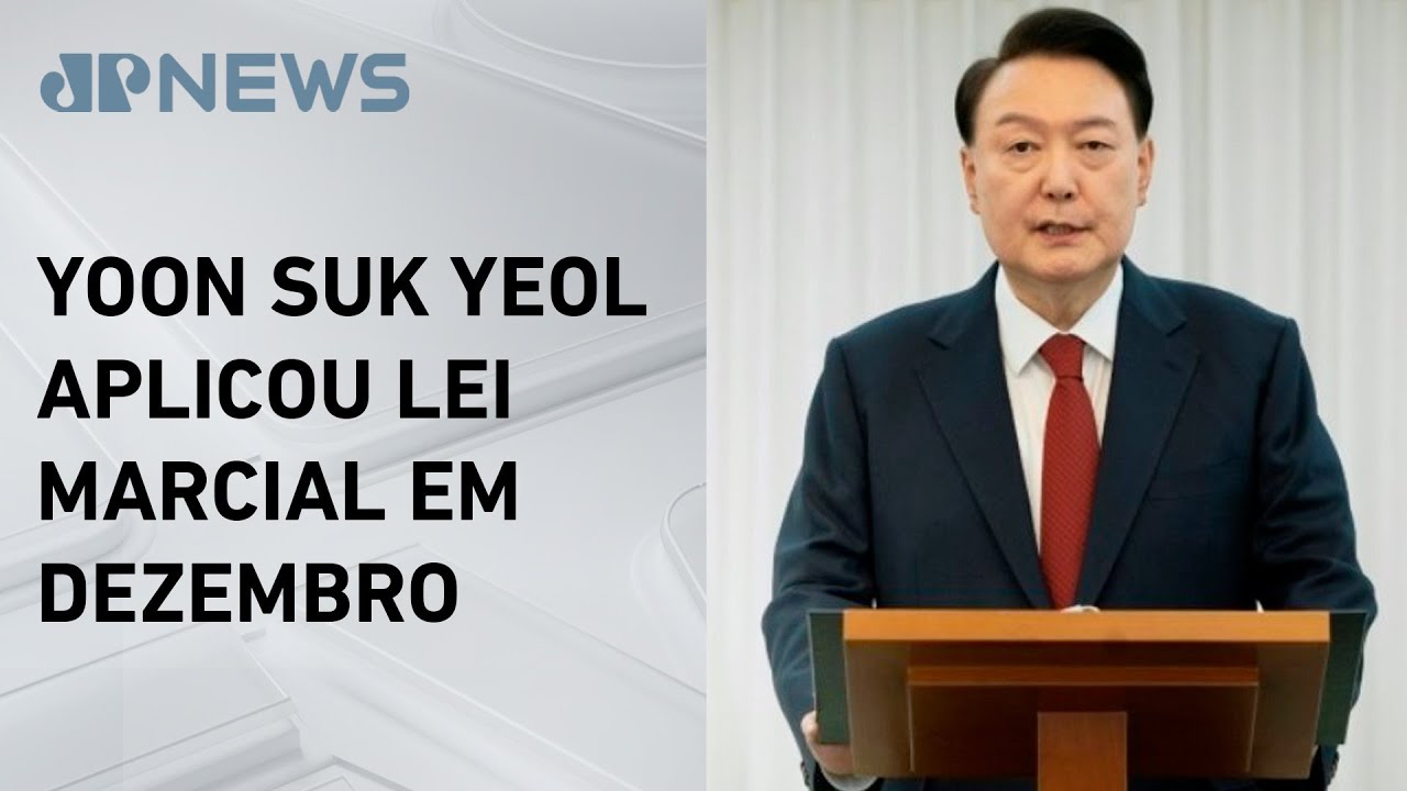 Presidente da Coreia do Sul é preso por tentativa de golpe