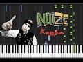 Рычаги Машин (Noize MC) - Кошка Synthesia Tutorial 