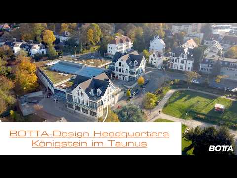 The Botta-Design OFFICE from ABOVE - Königstein with Aerial Shots of the Taunus Area