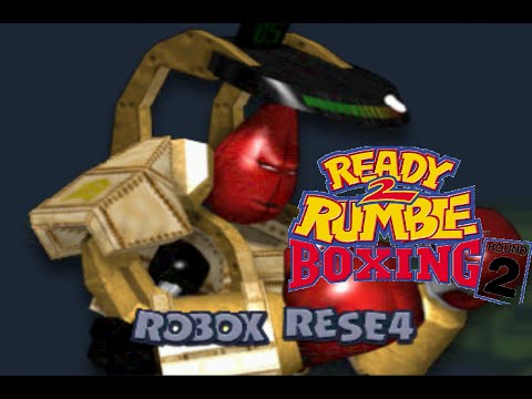 Robox Rese4 - Ready 2 Rumble Boxing Round 2 - Arcade mode(Dreamcast) 2k60fps