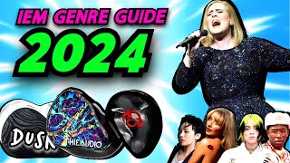 WORLD'S BEST AUDIOPHILE EARPHONES for Every GENRE! (ULTIMATE GENRE GUIDE 2024)