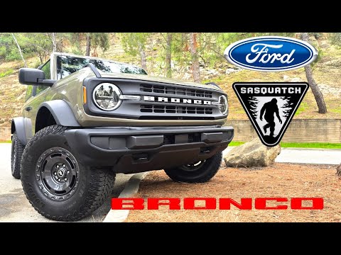 2025 Ford Bronco 2 door base 4x4 with Sasquatch package - American Legend Reborn? Car review