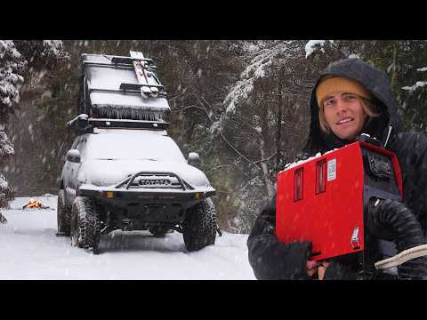 My Coldest Night Ever Truck Camping (-10°F)