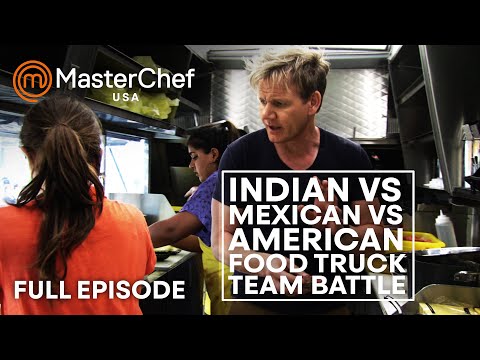 Street Food Truck Team Battle in MasterChef USA | S03 E09 | Full Episode | MasterChef World