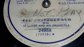 Ella Fitzgerald - Sugarfoot Rag (1950)