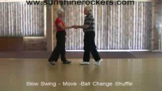 preview picture of video 'SlowSwing - Move -BALL CHANGE SHUFFLE.flv'