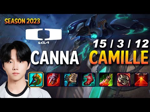 DK Canna CAMILLE vs AATROX Top - Patch 13.15 KR Ranked