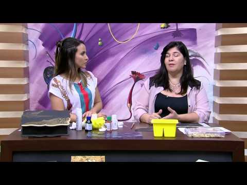 Mulher.com 07/05/2015 Célia Bonomi - Folheação a ouro sobre madeira Parte 1/2