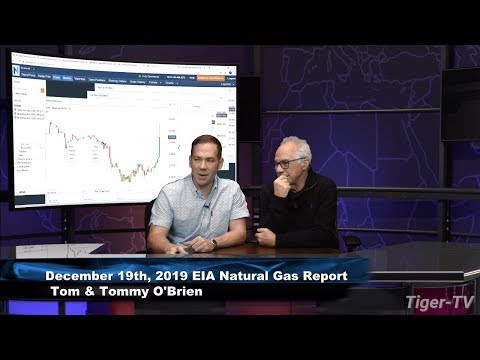 Natural Gas EIA Report Analysis with Tom & Tommy O'Brien -  December 19th, 2019