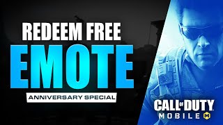 COD Mobile FREE Bish Emote | Call of Duty Mobile Season 11 Anniversary Free Emote