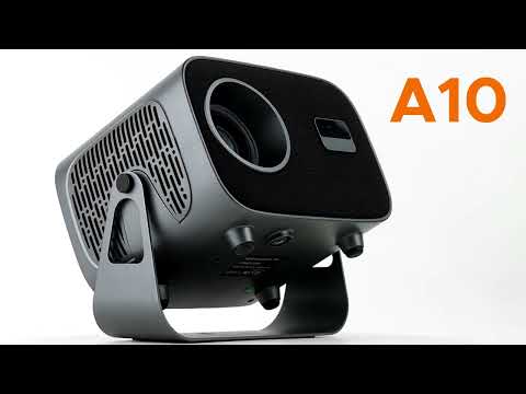 [A10 Projector] 360° Rotation | Android 11 | Home Cinema | Dual-Band WiFi & Bluetooth 5.0