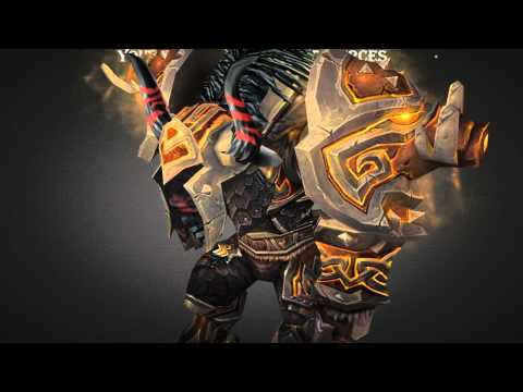 Tauren Warrior Tier 10 armor set - T10 - Sanctified Ymirjar Lord's Plate / Battlegear