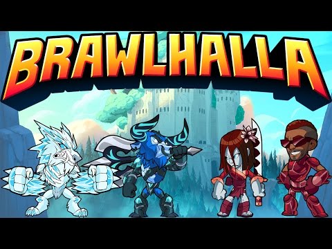 QuerSation and Slug vs Atrophius and me {Brawlhalla}