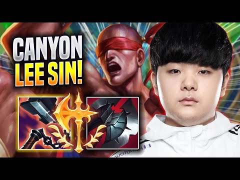 CANYON SHOWTIME WITH LEE SIN! - DK Canyon Plays Lee Sin JUNGLE vs Vi! | Season 2023