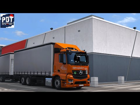 ✅[ETS2. V1.36]...PDT...D3S Mercedes-Benz Antos 12 r1.36.2 *Best Mod*