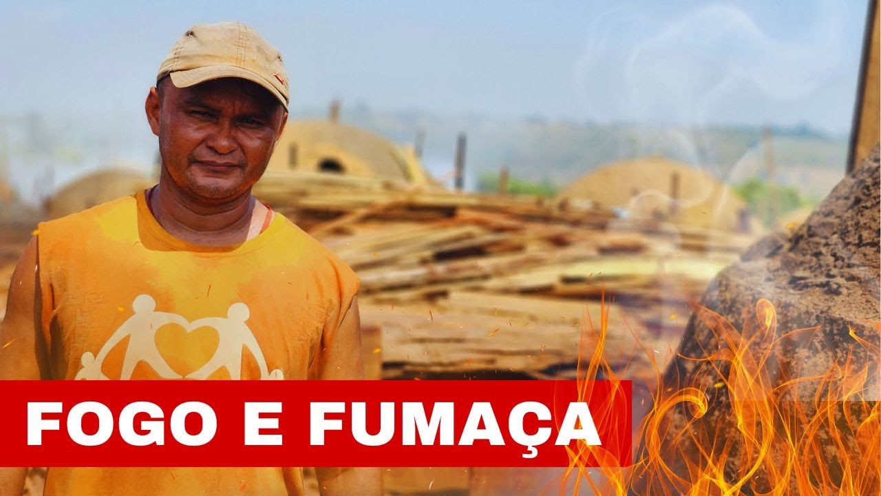 MUNDICO E A DIFÍCIL REALIDADE FAZENDO CARVÃO!💔