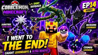 Minecraft Cobblemon EP14 Hindi | I Caught SHINY Rayquaza, Necrozma, Cosmog & Xurkitree!