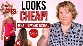 How to NOT Look CHEAP or Outdated over 50! (Style Secrets) 👠✨