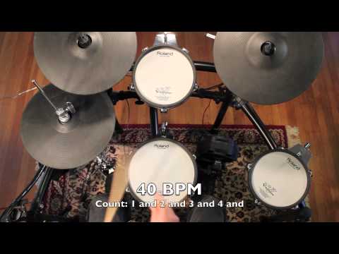 Drum Lessons For Beginners - Beat D