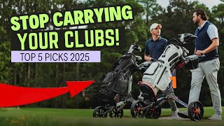 Best 3 Wheel Golf Push Cart 2025 - Top 5 Models Tested!