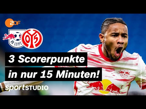 RB Leipzig – Mainz 05 Highlights | Bundesliga, 18. Spieltag 2021/22 | sportstudio