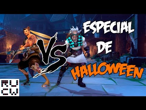 [Overwatch] Especial de Halloween Hanzo vs Dr. Junkestein (hard mode)