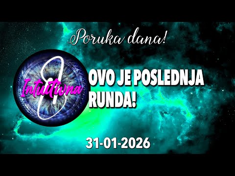 📩OVO JE POSLEDNJA RUNDA!📩31.01.2026.🌟 Tarot citanje 🔮  @Intuitivna8