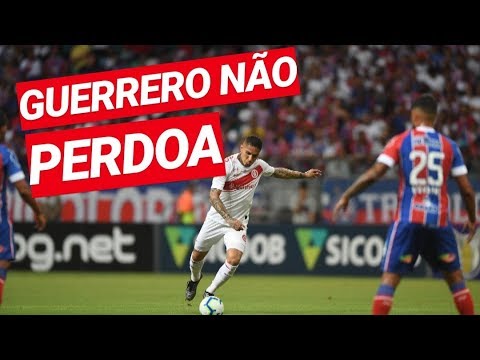 GOLS - BAHIA 2x3 INTER - GUERRERO É MATADOR