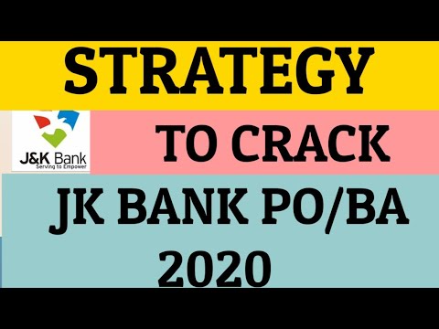 JK BANK RECRUITMENT PO/BA | STRATEGY  TRICK TO CLEAR EXAM | WHICH QUESTION TO START FIRST|9419145317