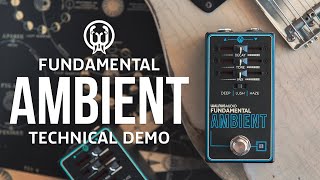 Video thumbnail for Walrus Audio Fundamental Ambient Tech Demo by walrusaudioeffects