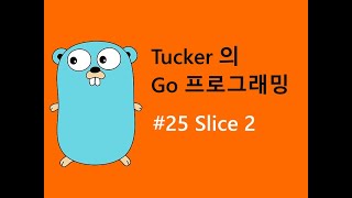 컴맹을 위한 Go 언어 기초 프로그래밍 강좌 25 - Slice 를 slice 해보자