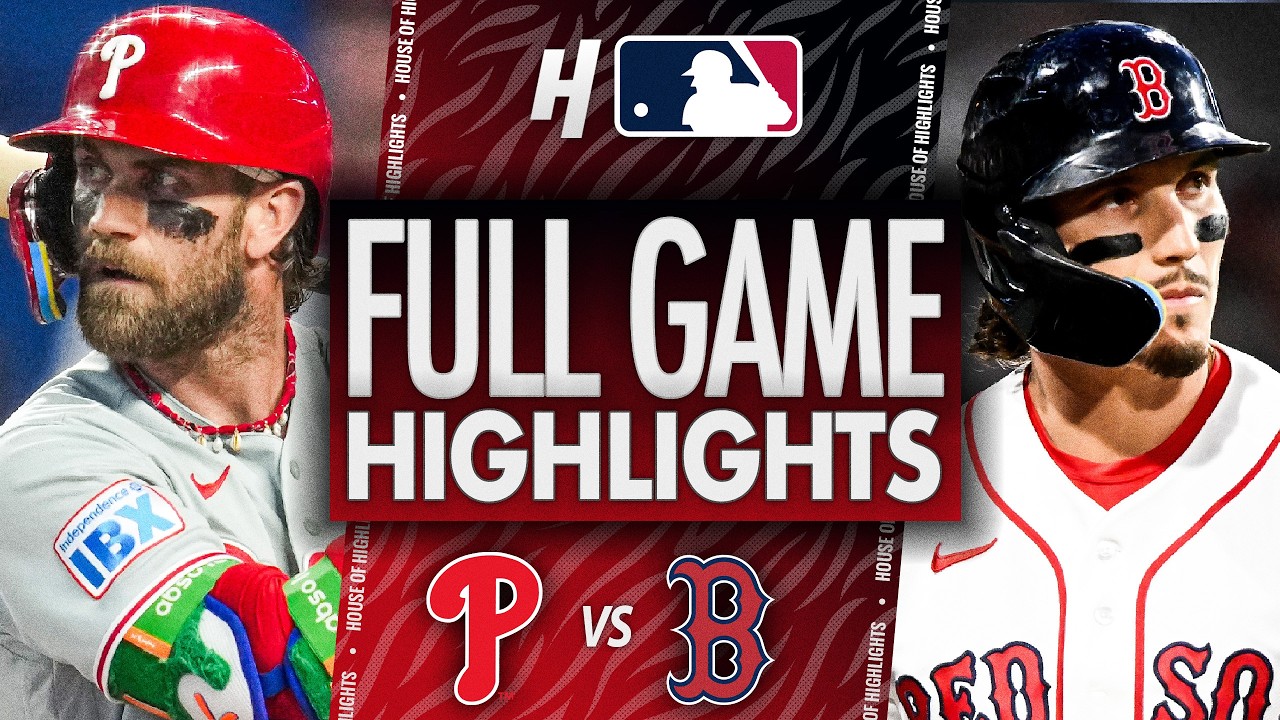 ⚾ [MLB] 필라델피아 필리스 vs 보스턴 레드삭스 하이라이트