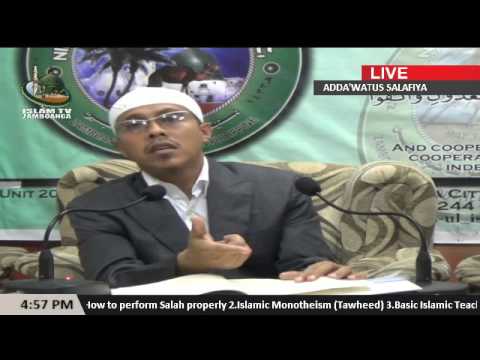 Panghalgai sin Pagtuntut Ilmu (Part 2) by Sheikh Abdulhakim 'Aud Muksin (Tausug)