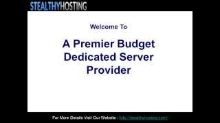 cheap dedicated servers hosting