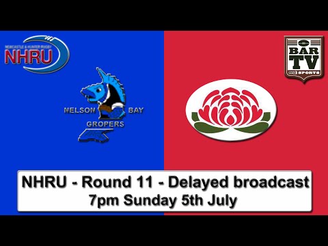 2015 NHRU - Round 11 Delayed broadcast - Nelson Bay v Waratah