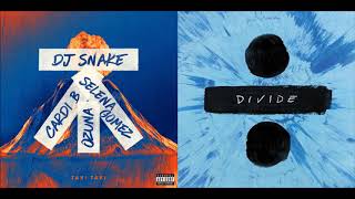 Download lagu Shape of Taki Taki (Mashup) - DJ Snake, Selena Gomez, Ozuna, Cardi B, Ed Sheeran mp3