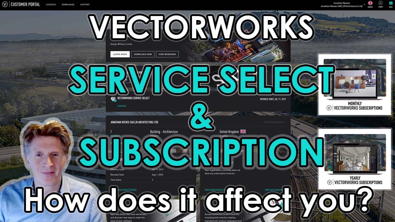 Vectorworks Service Select & Subscriptions: How does it affect you?