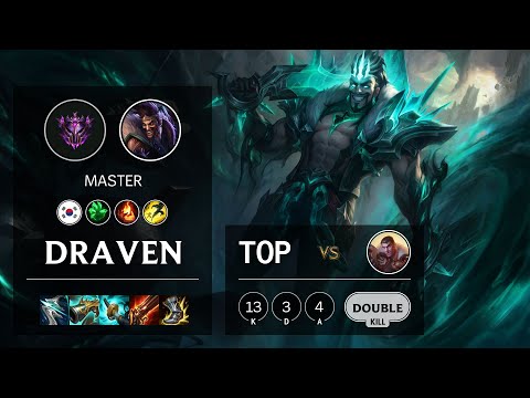 Draven Top vs Jayce - KR Master Patch 11.3