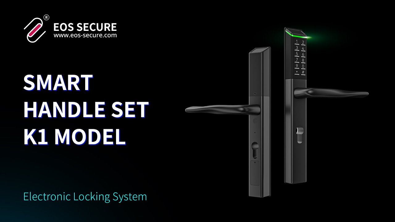 Smart Access Control Electronic Locking System Handle Lock Set - EOS Secure