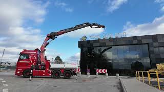 MAN TGX 28.500 6x2 HMF 5020K-RC Fly Jib Crane tegljač | Slika 4 - Autoline